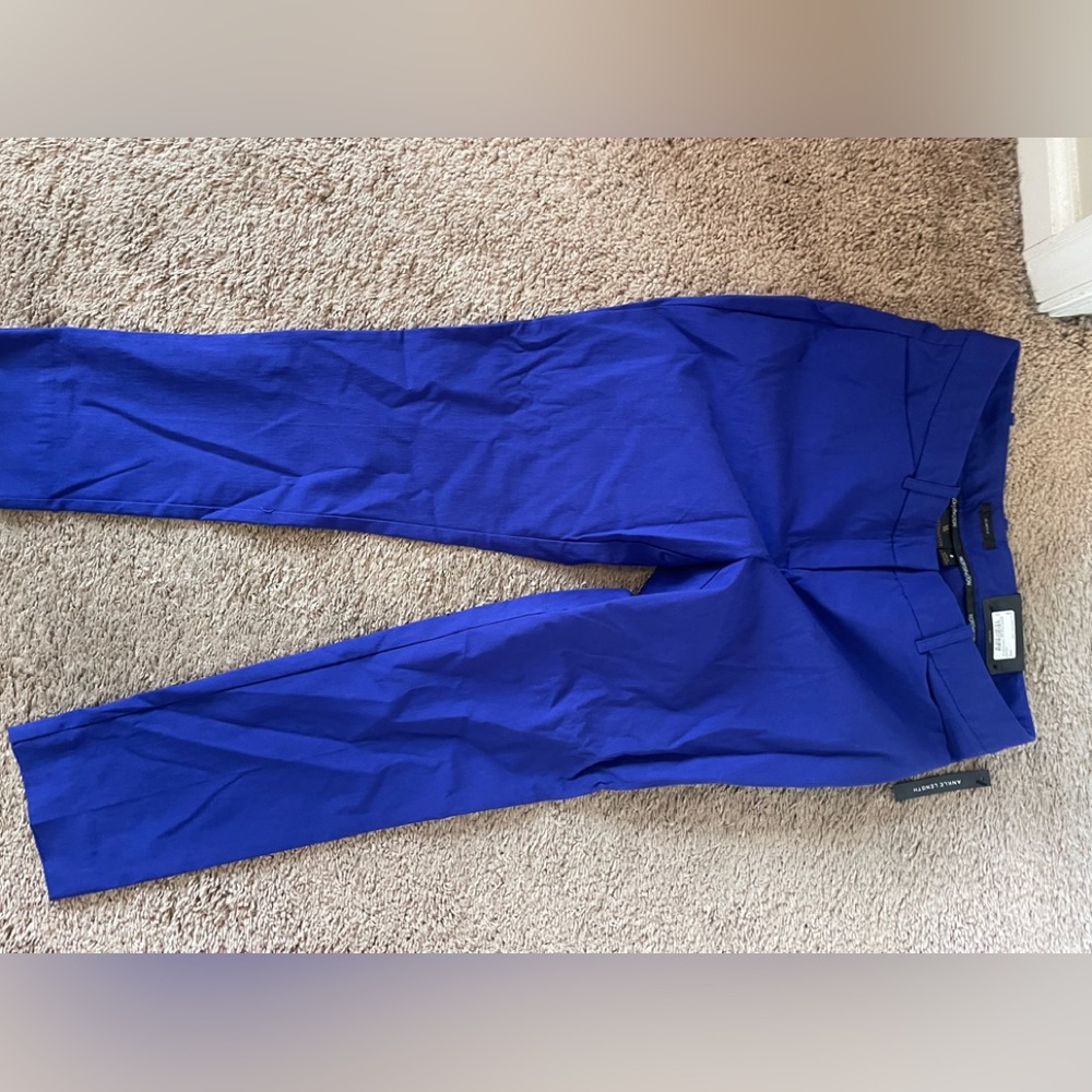 Gorgeous- NWT dress ankle pants- sz 8- purple